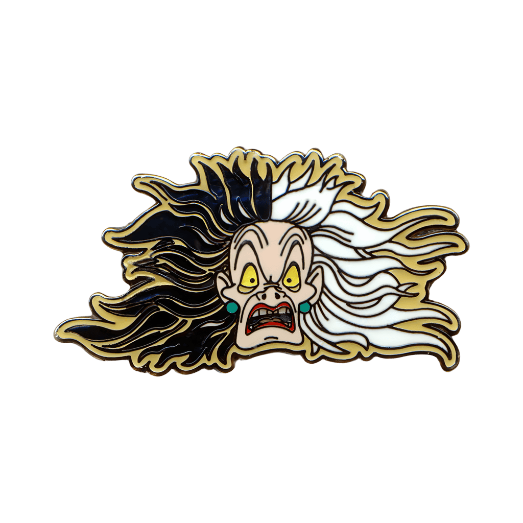 Baseball Hat Set — Cruella De Vil (Glow in the Dark) Disney pin