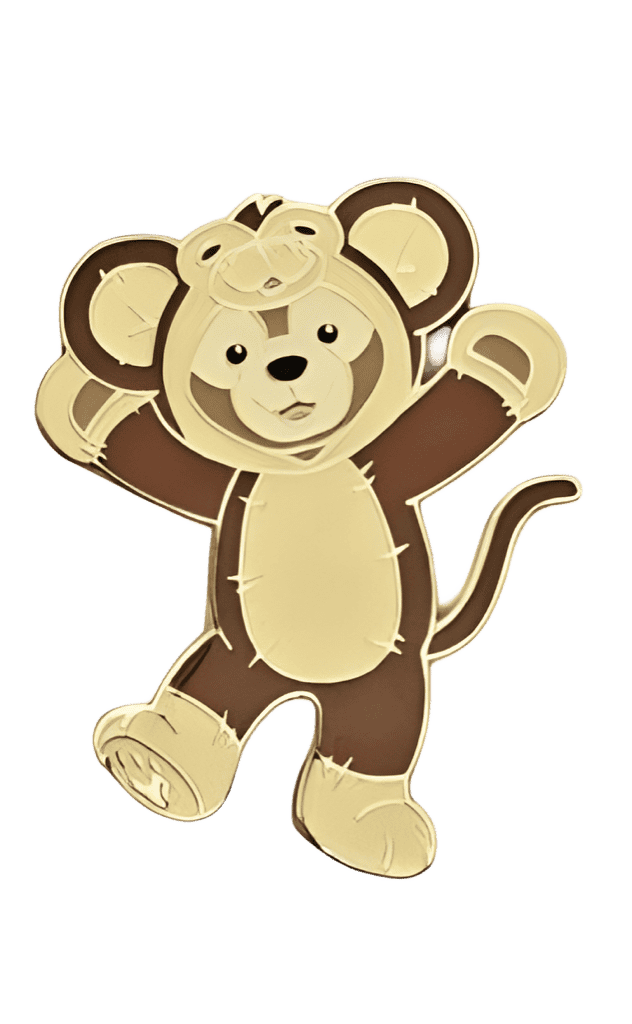 Duffy Dressed as a Monkey Disney pin