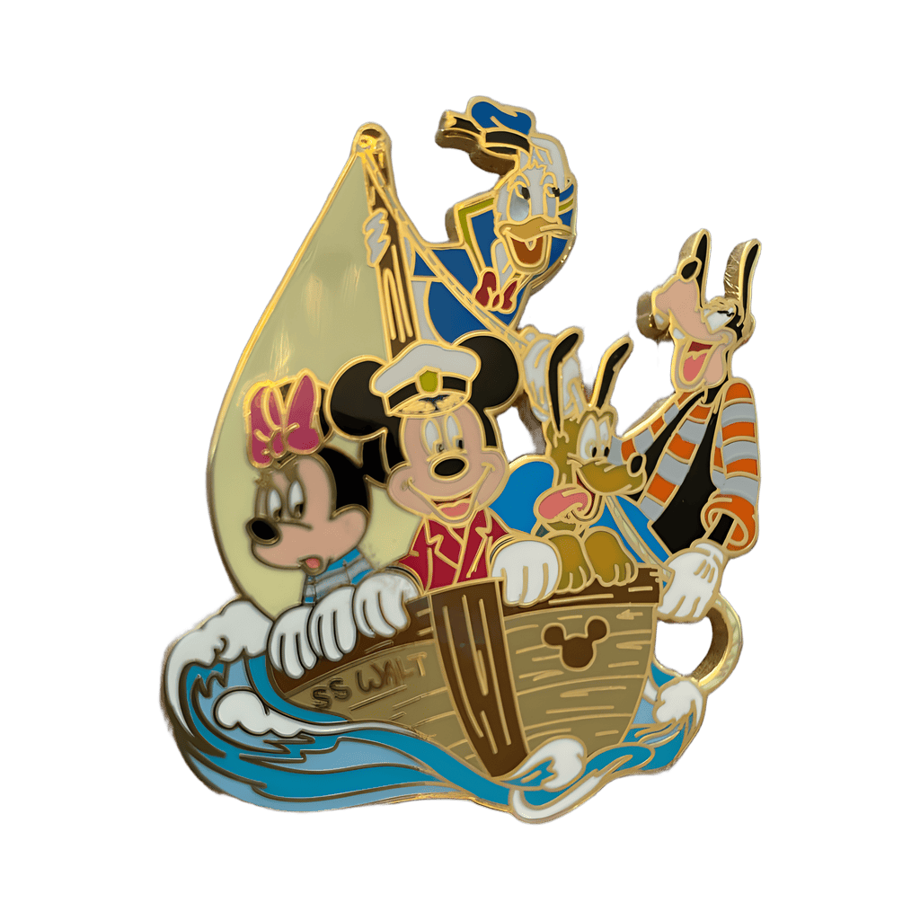 Fab 5 Sailing on SS Walt - Disney Shopping Disney pin