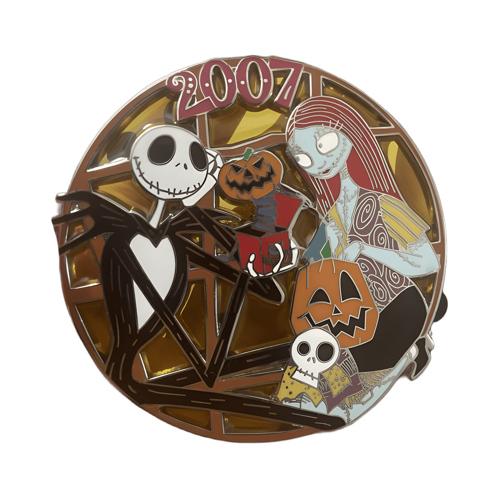 Jack & Sally Halloween DSSH Disney pin