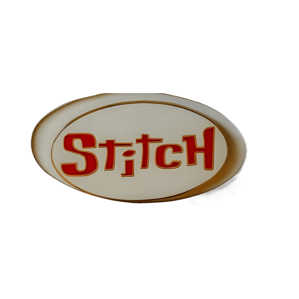 Stitch Logo Disney pin