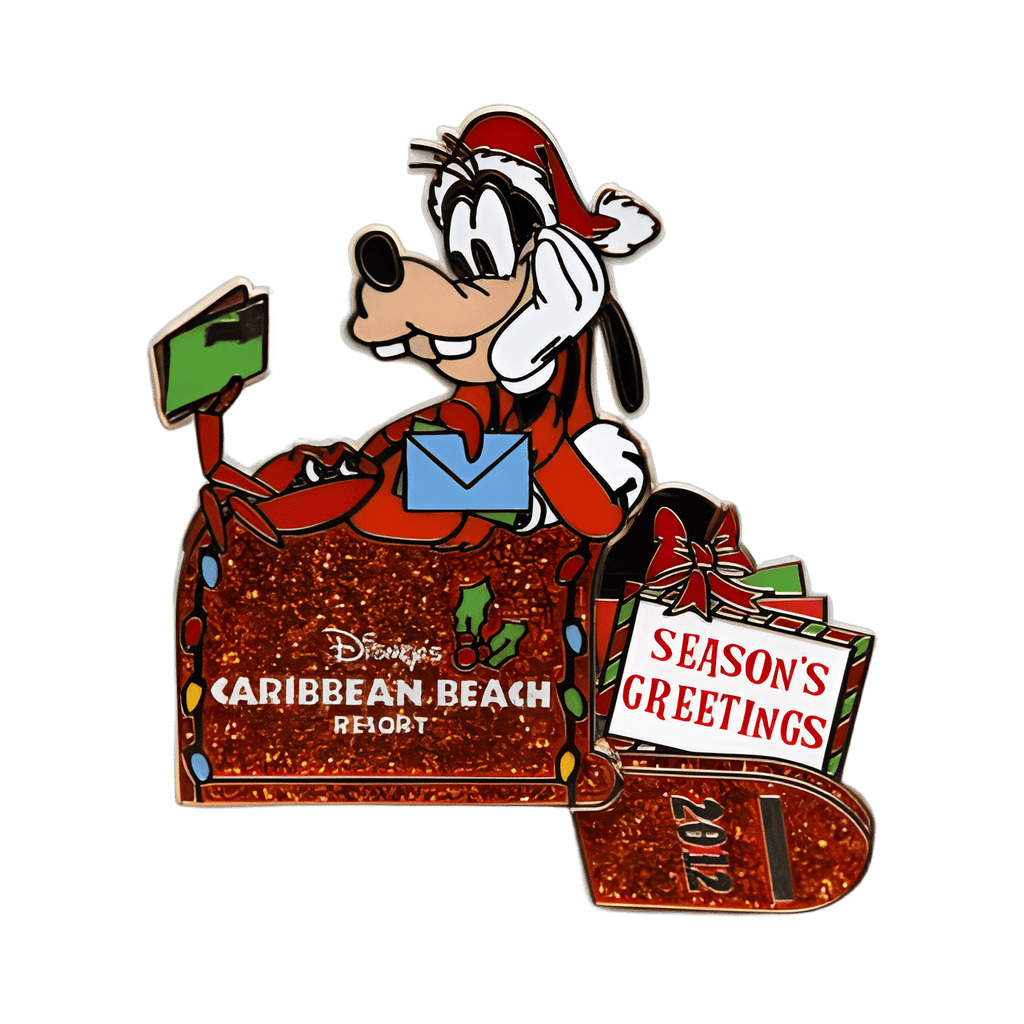Disney's Caribbean Beach Resort - Goofy - Season's Greetings Disney pin