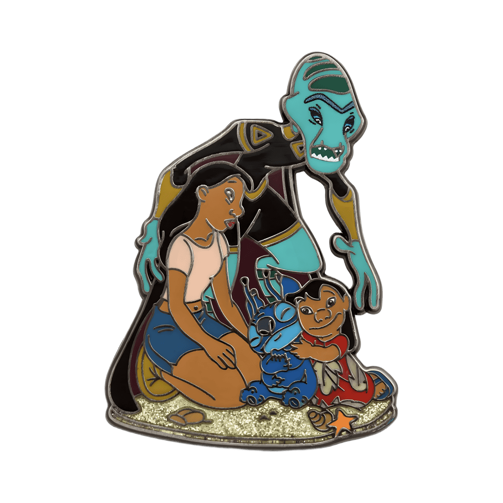 Lilo & Stitch 20th Anniversary - Lilo, Stitch, Nani, & the Grand Councilwoman Disney pin