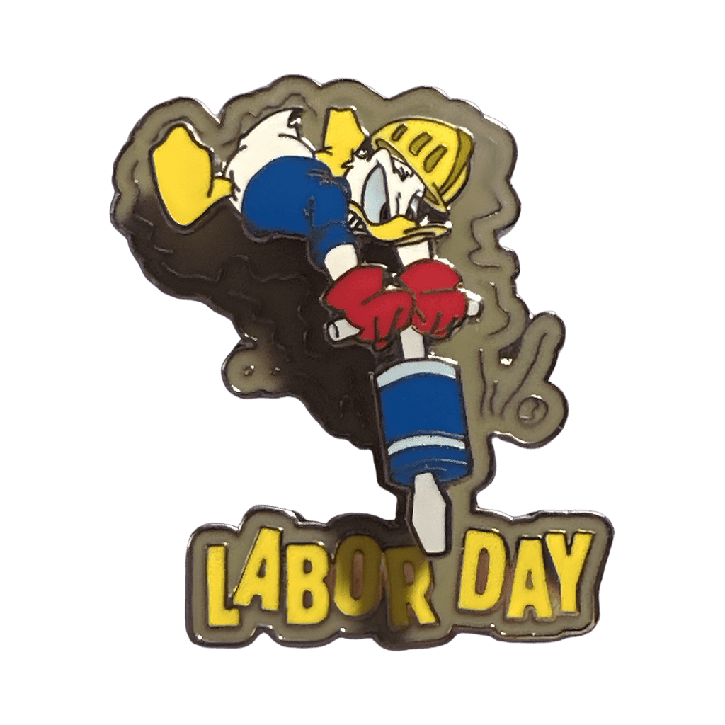 Labor Day Donald Disney pin