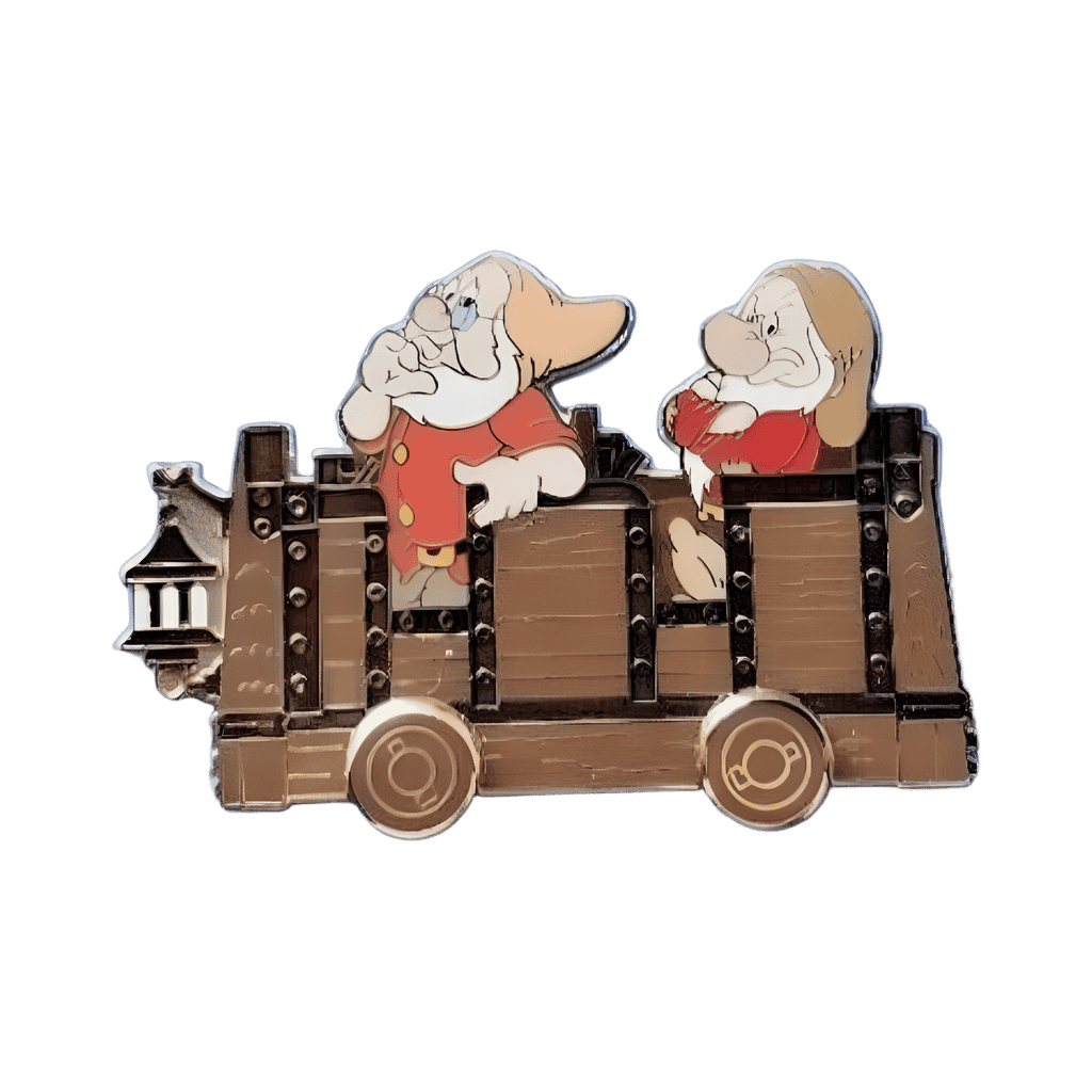 Doc and Grumpy Disney pin