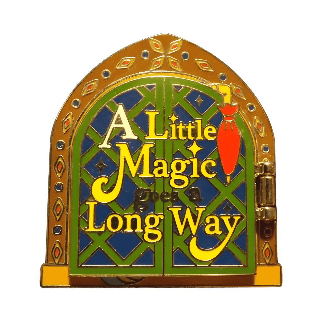 A Little Magic Goes A Long Way - Hinged Window Disney pin