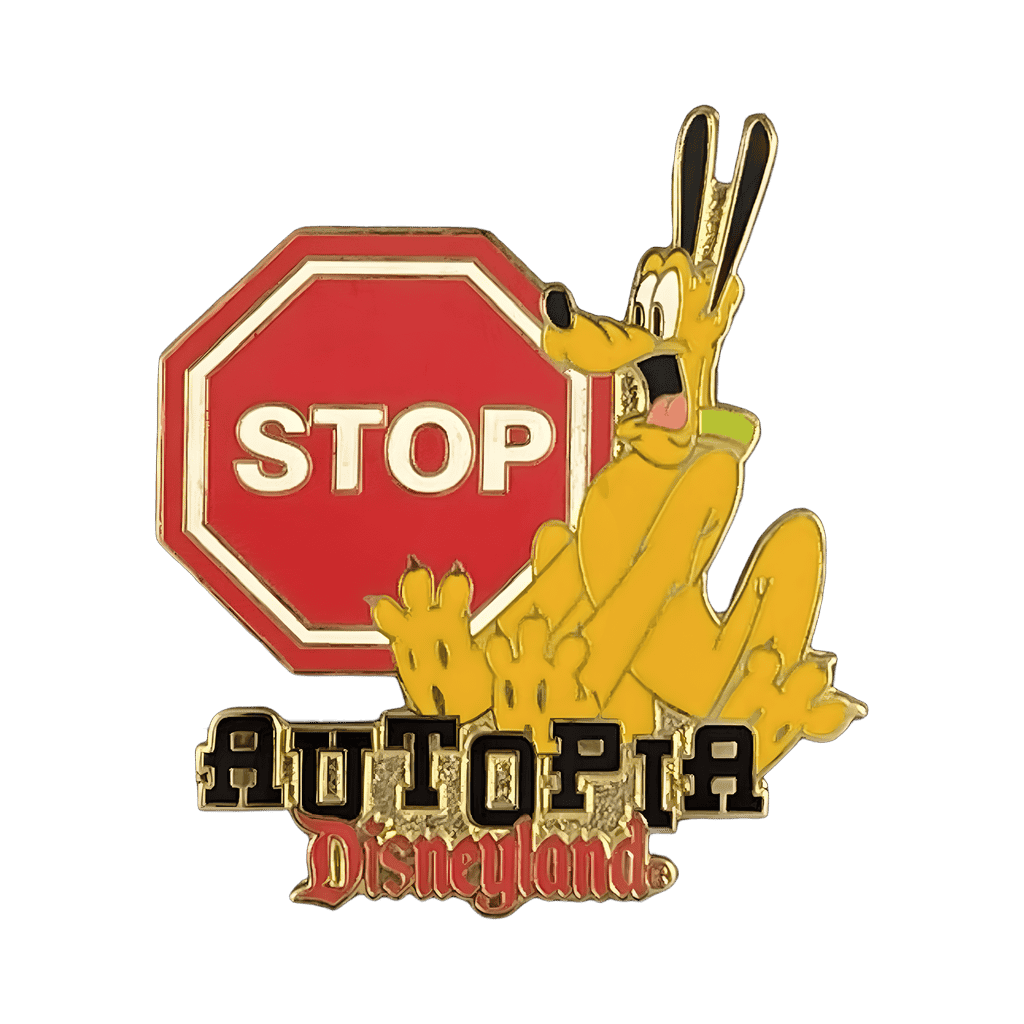Stop - Pluto Disney pin