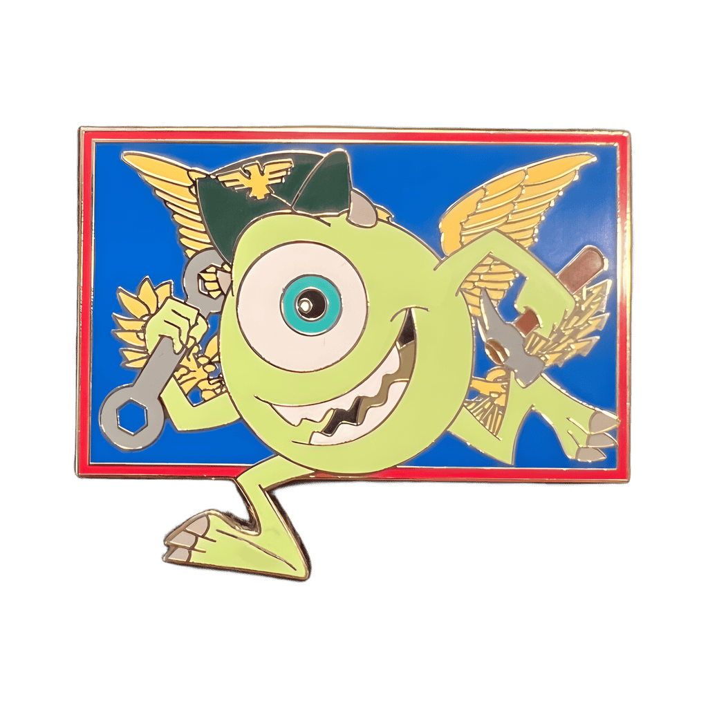 Mike Wazowski - Military Mechanic Disney pin