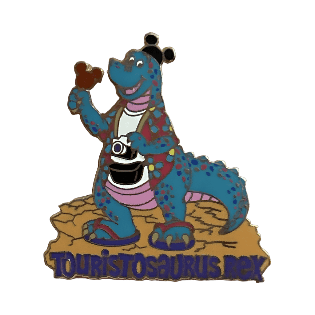 Touristosaurus Rex Disney pin