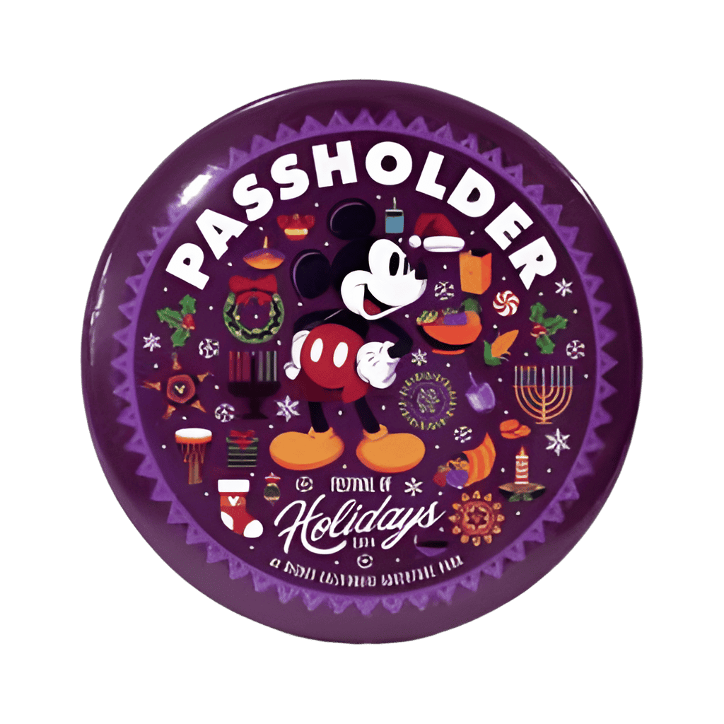 Mickey with Holiday Icons Annual Passholder Exclusive Disney pin