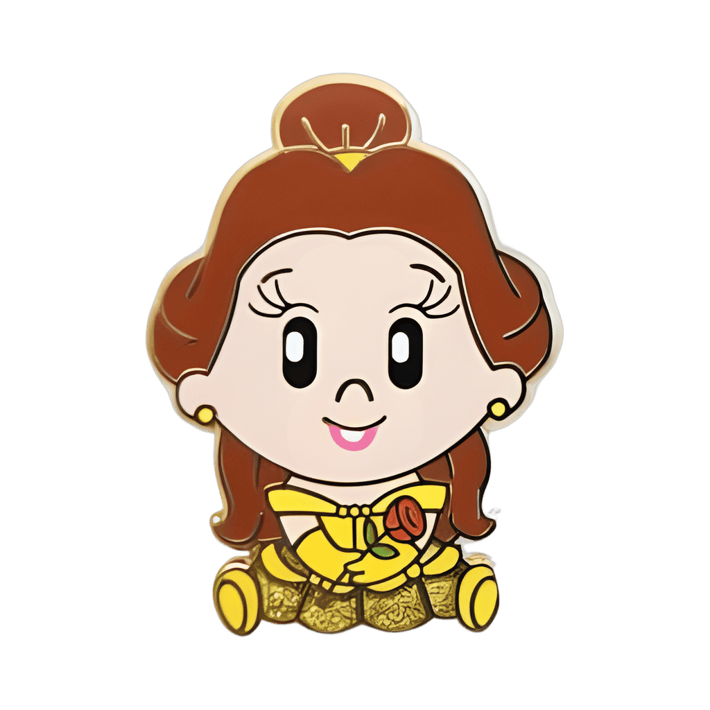 Belle - Yellow Dress - Chaser Disney pin