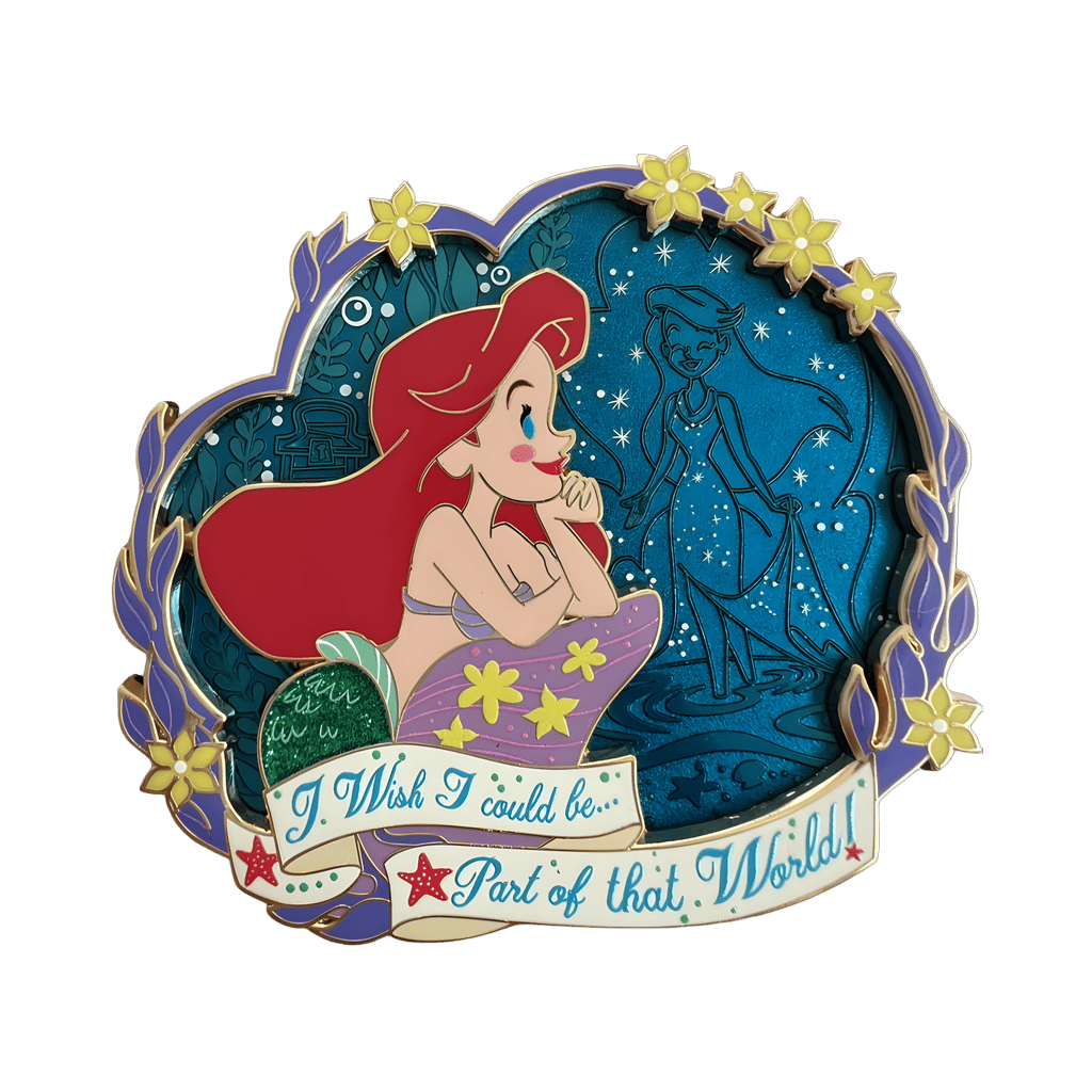 Series 1 (D23 Expo 2022) - Ariel (I Wish...) Disney pin