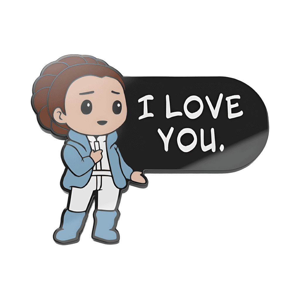 I Love You Disney pin
