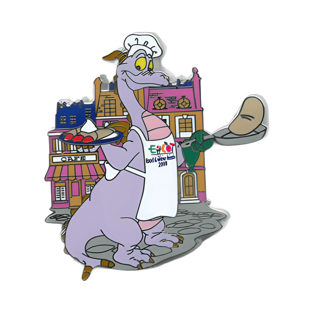 Chef Figment Disney pin
