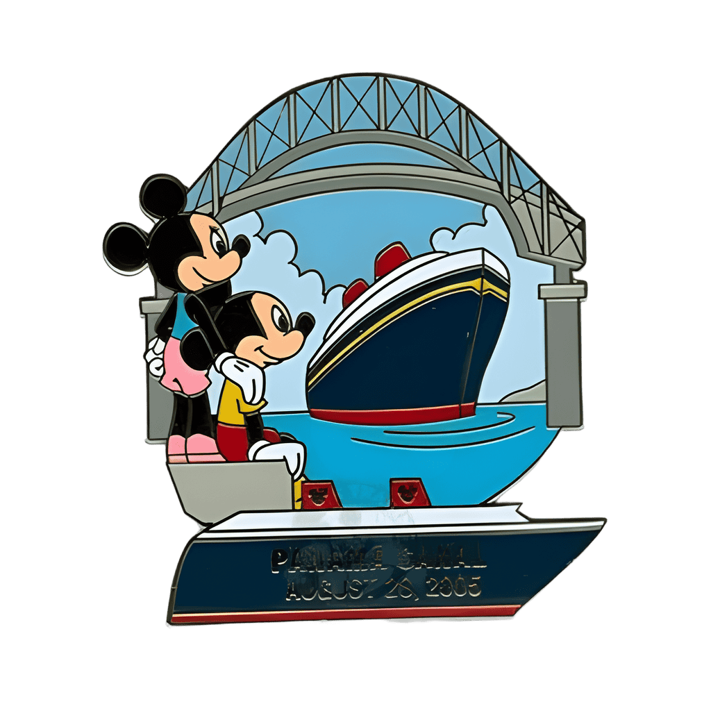 Panama Canal Disney pin