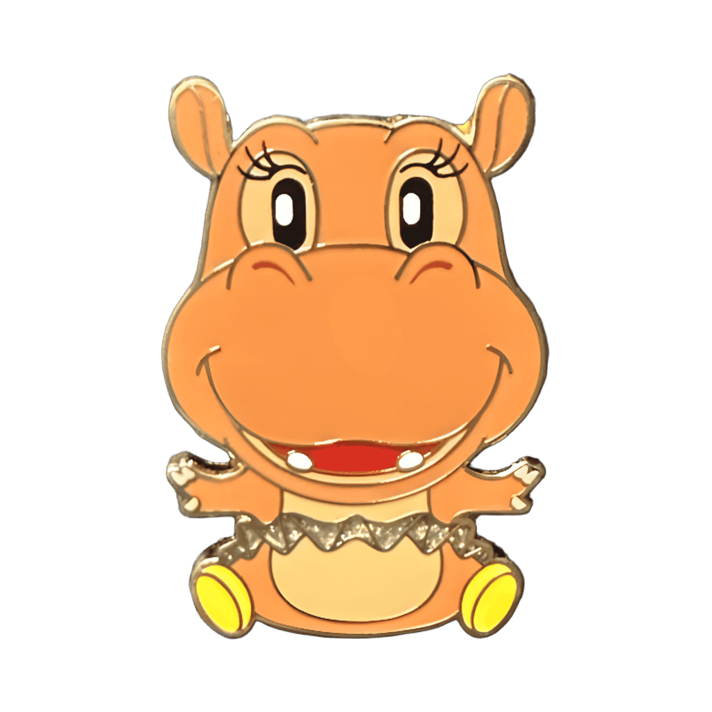 Hyacinth Hippo Disney pin
