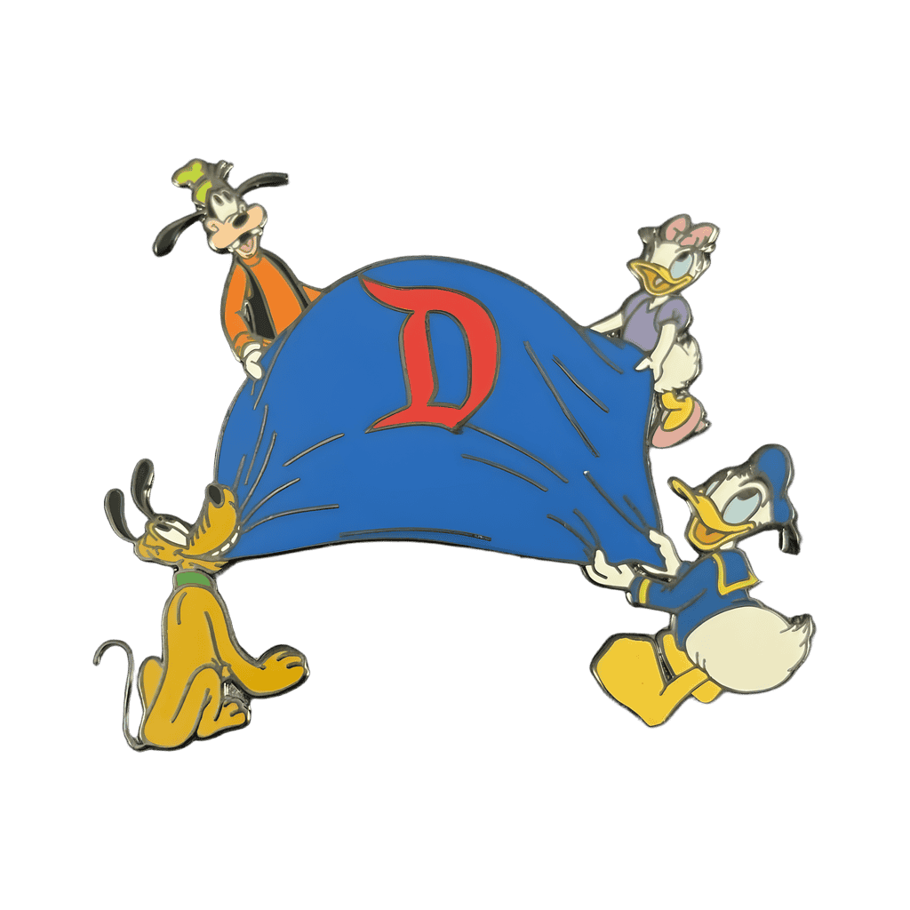 Fab 5 Blanket Toss - Blanket Disney pin