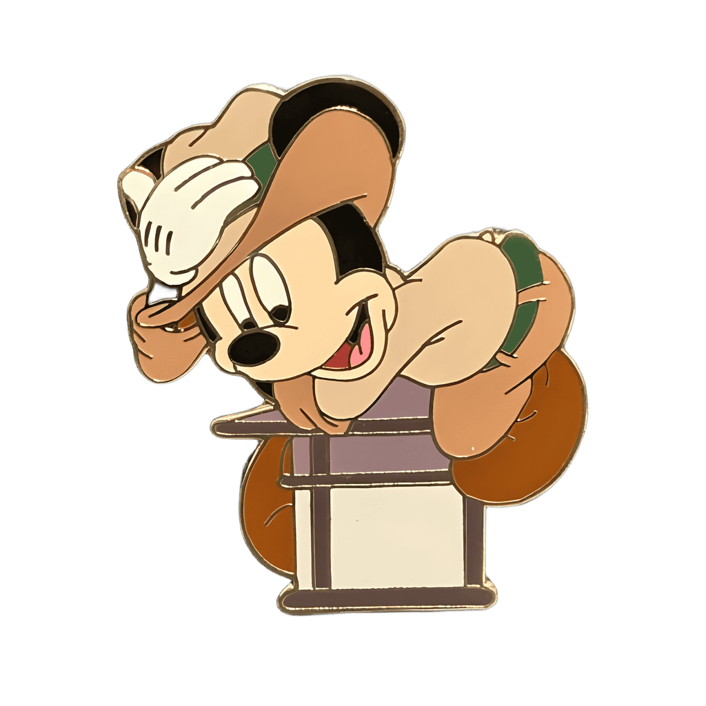 Toons at the Tiki Room Framed Set - Mickey Disney pin