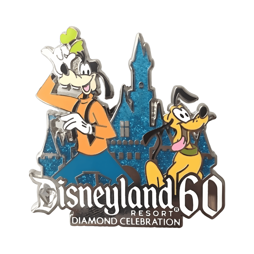 Goofy and Pluto Disney pin