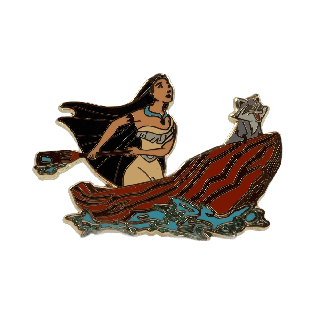 Pocahontas and Meeko Disney pin