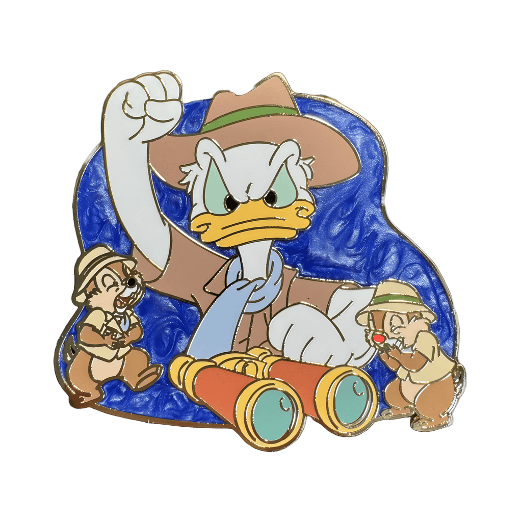 Donald Duck & Chip n Dale Safari Disney pin
