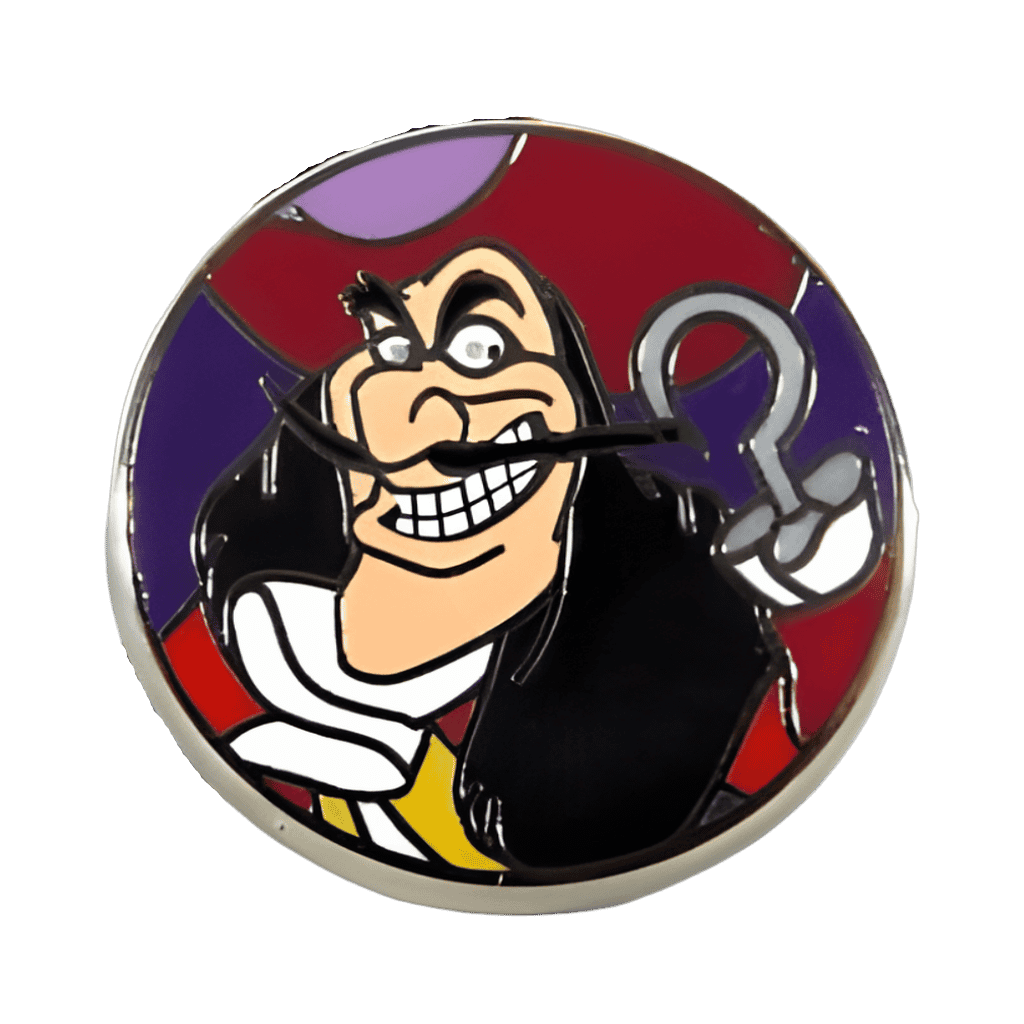 Captain Hook Disney pin