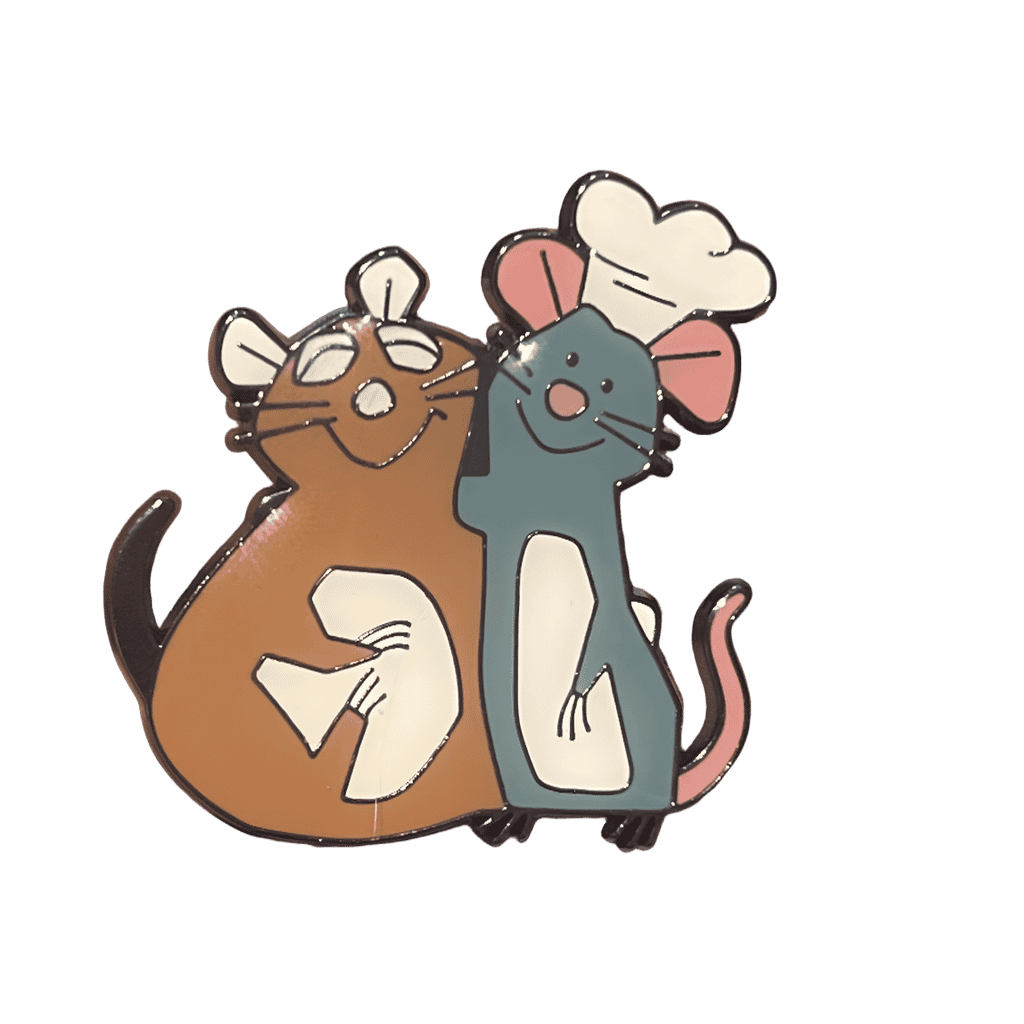 Remy and Emile Disney pin