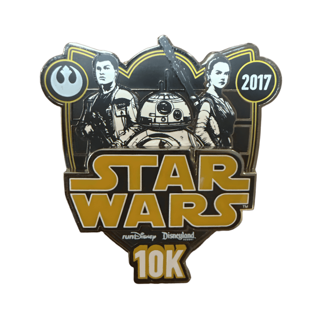 Stars Wars Run 10k Disney pin