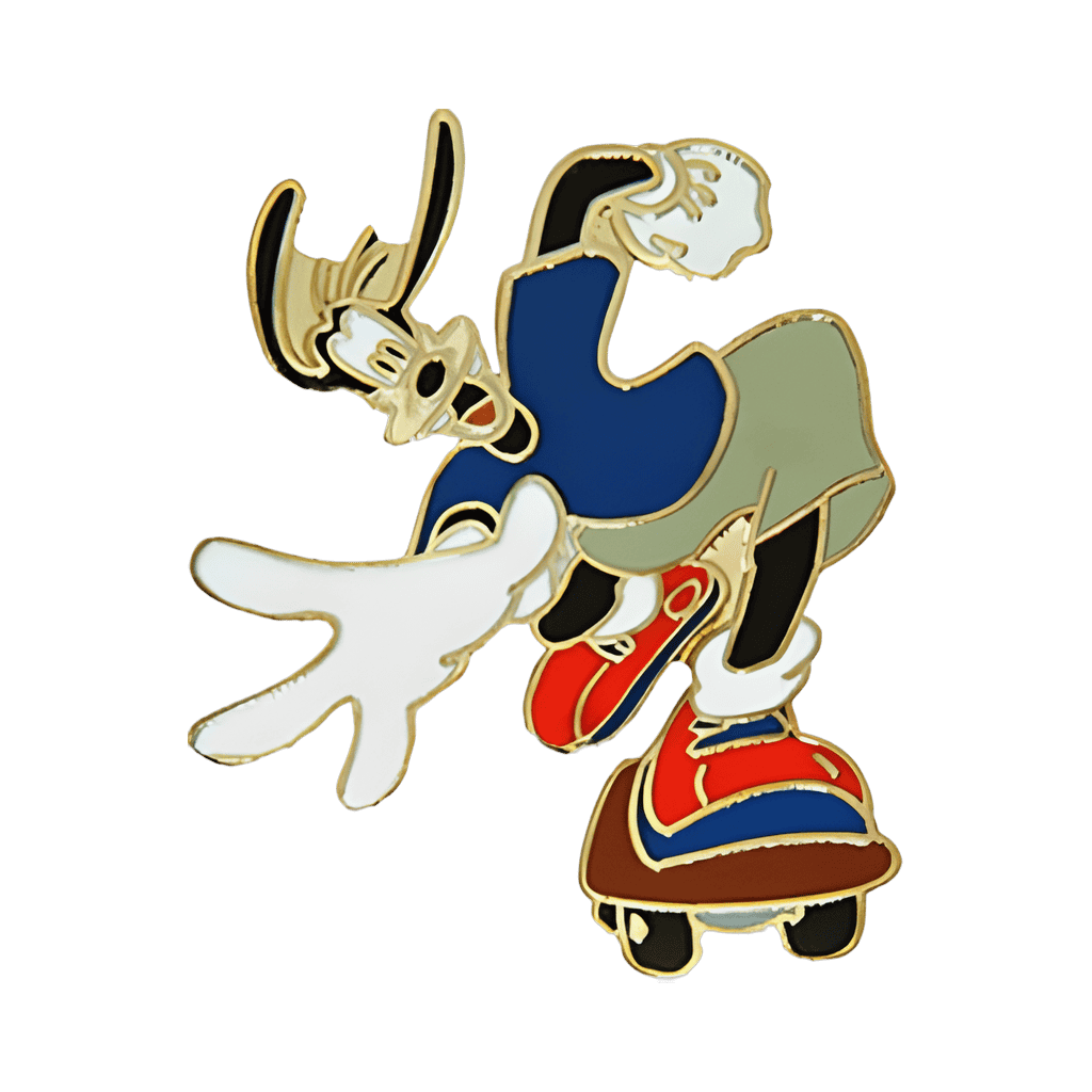 Goofy Skateboarding Disney pin