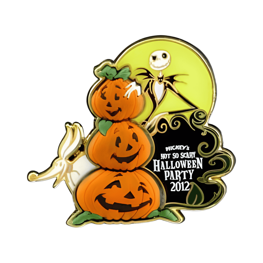 Jack & Zero with Free-D Pumpkins Disney pin