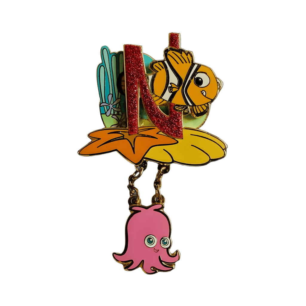 Nemo - N Disney pin