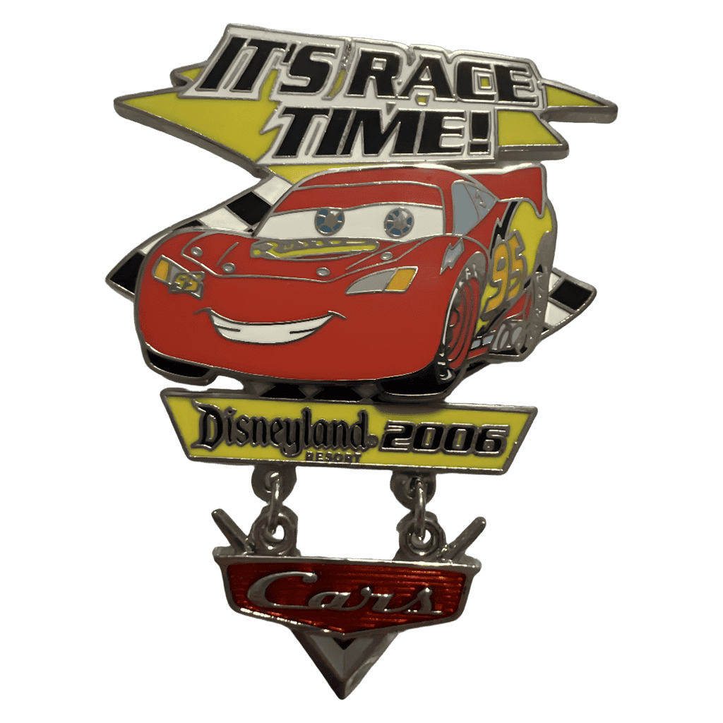Lightning McQueen it’s race time Disney pin
