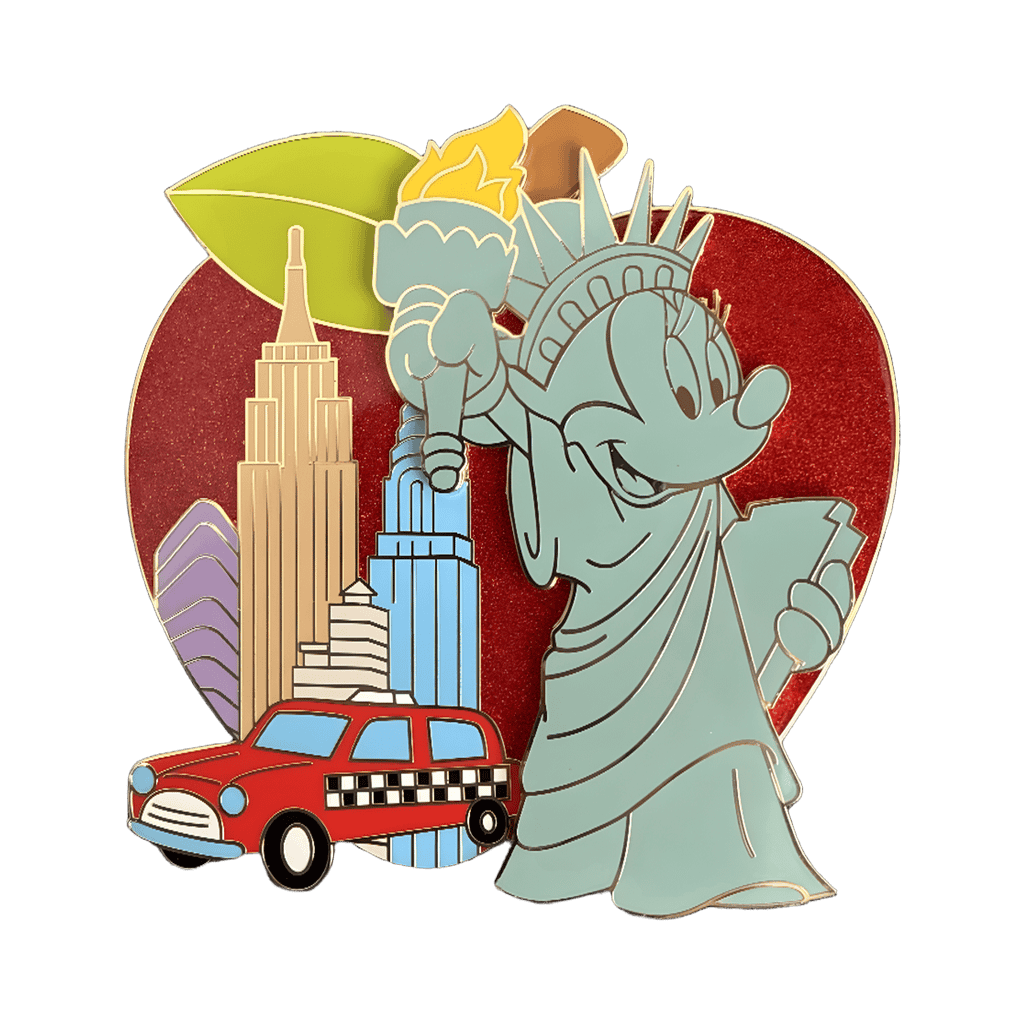 Minnie Mouse Statue of Liberty Disney pin