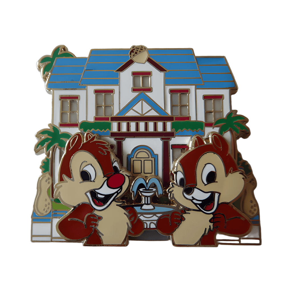 Chip & Dale's House Disney pin