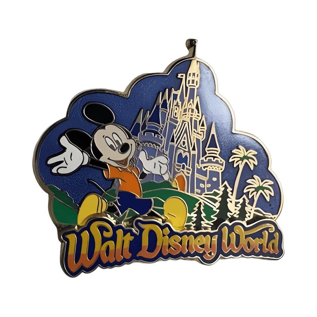 Mickey at Walt Disney World/Cinderella's Castle Disney pin