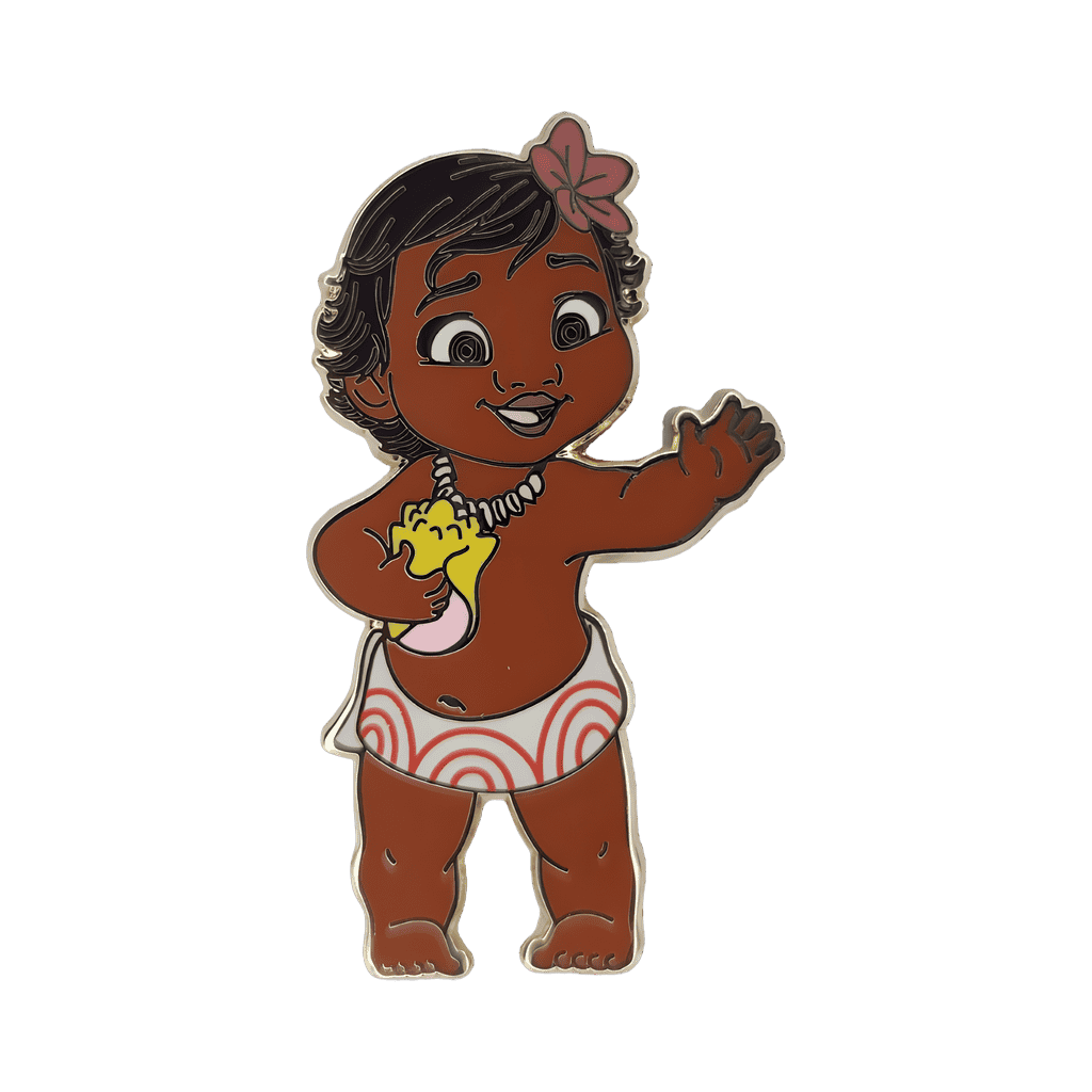 Baby Moana with Seashell Disney pin