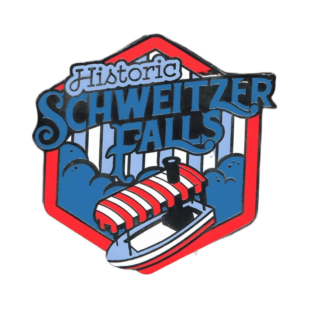 Historic Schweitzer Falls Disney pin