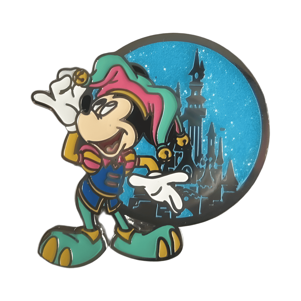 Jester Mickey Disney pin