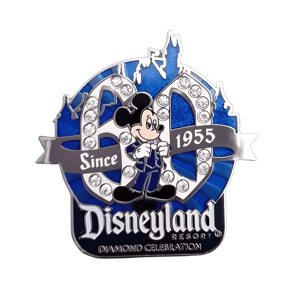 Mickey Mouse '60' Logo Disney pin