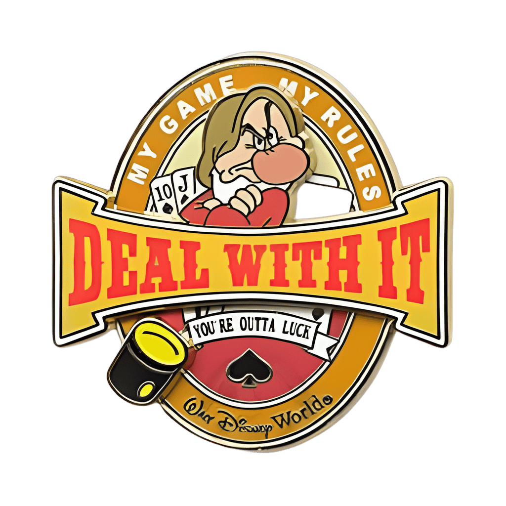 Deal With It - Grumpy Disney pin