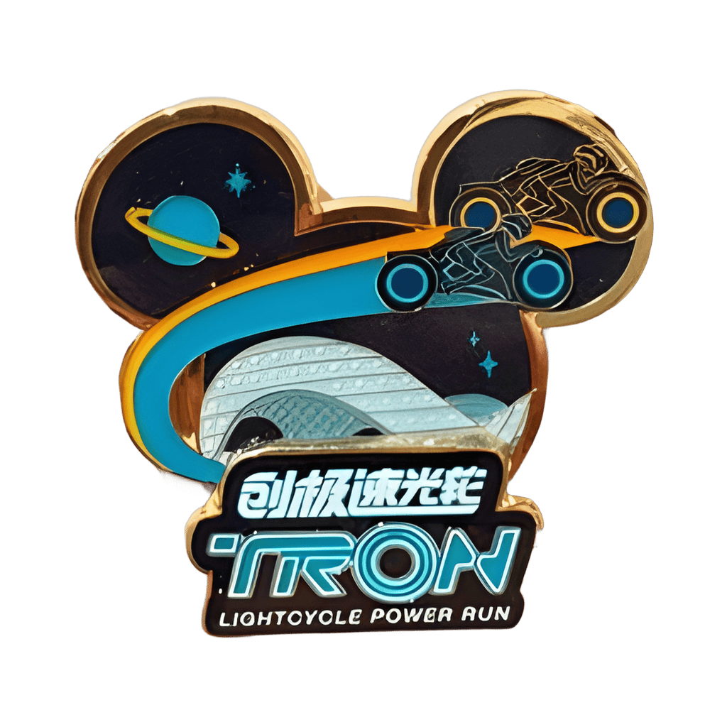 TRON Lightcycle Power Run Disney pin