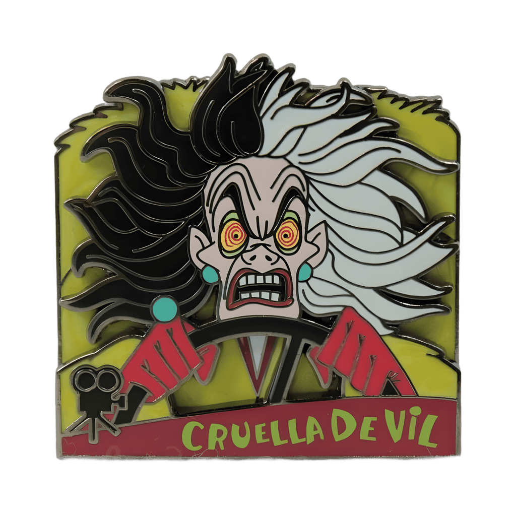 Cruella de Vil Disney pin