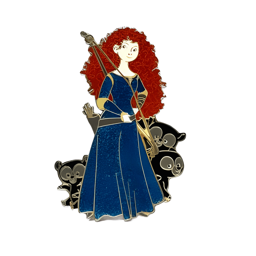 Merida & Brothers(Harris, Hubert, & Hamish) in Bear form Disney pin