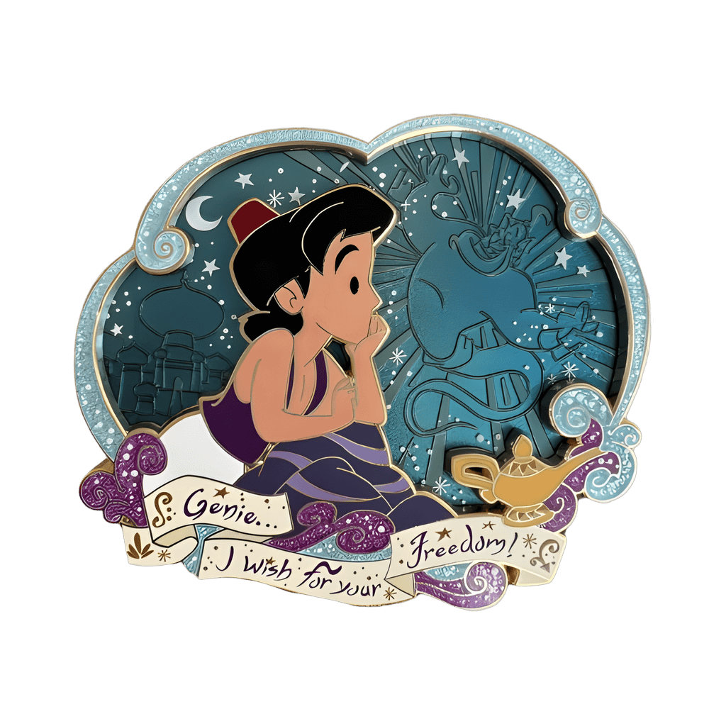 Series 1 (D23 Expo 2022) - Aladdin (I Wish...) Disney pin