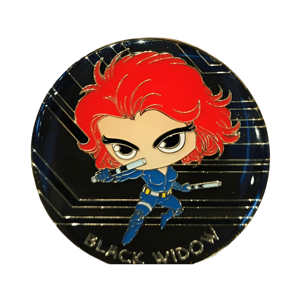 Marvel Stylized - Cute Black Widow Disney pin