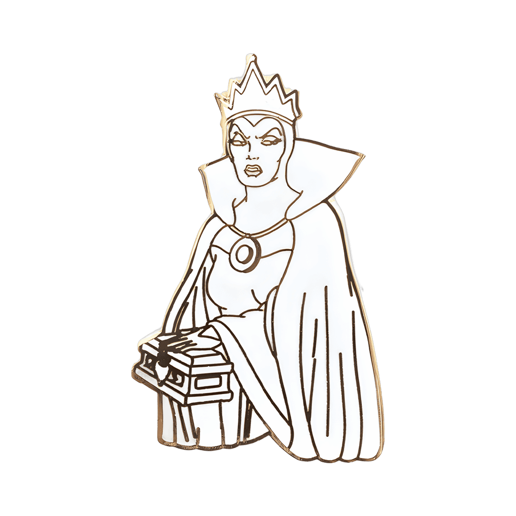 The Evil Queen with Box Chaser Disney pin