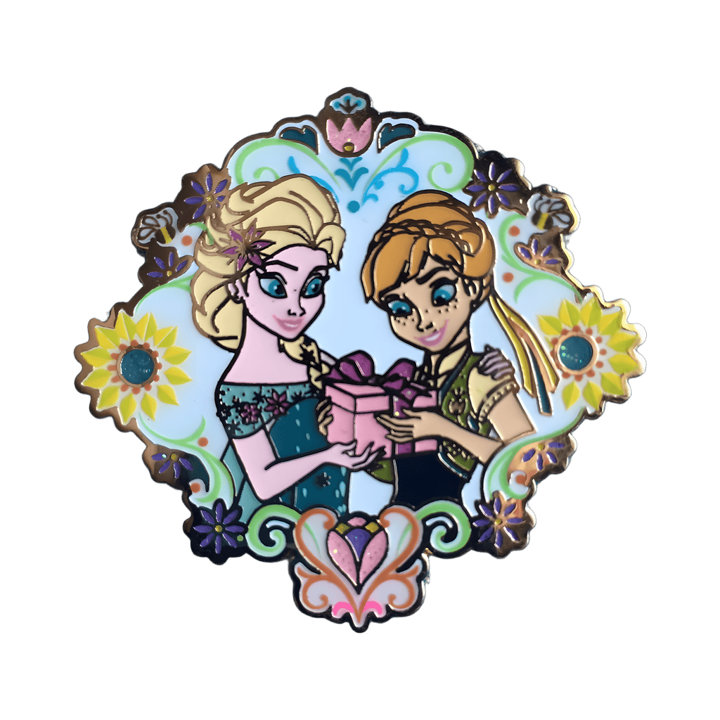 Anna and Elsa Disney pin