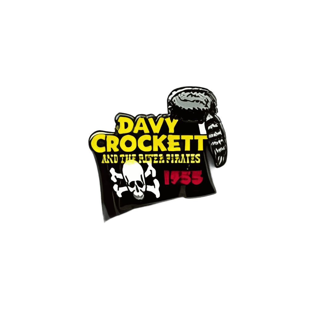 Davy Crockett and the River Pirates (1955) Disney pin