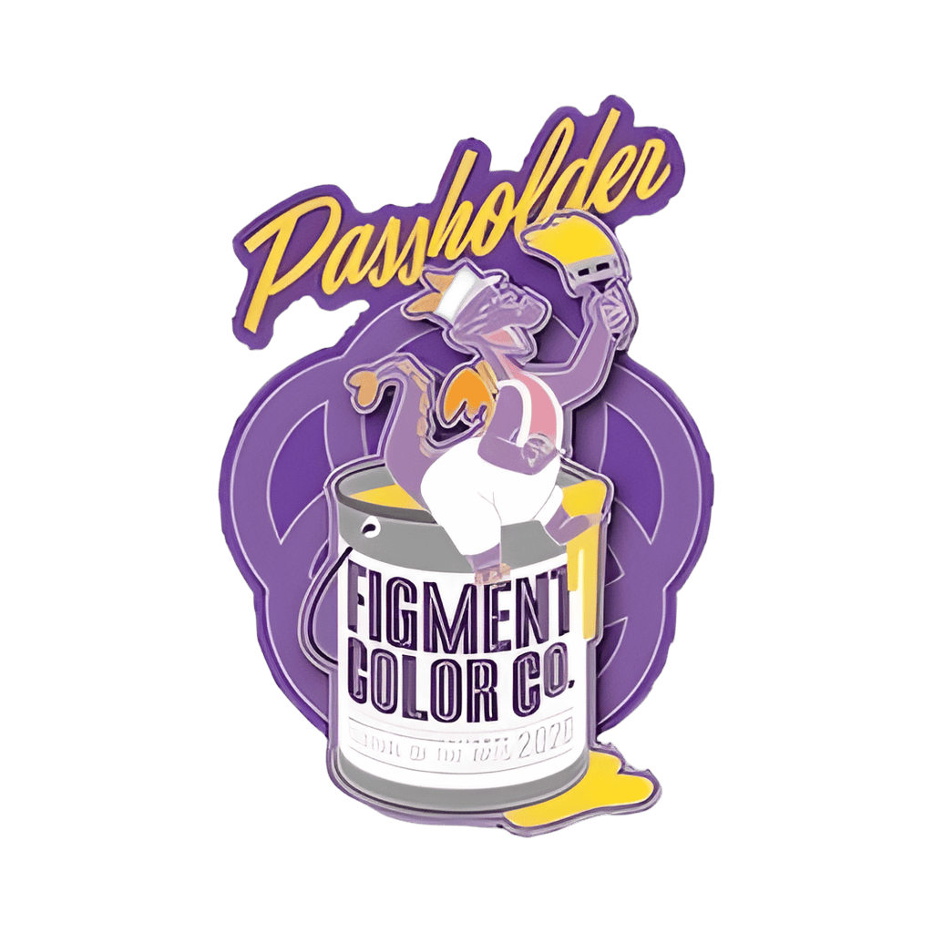 Figment Color Co Annual Passholder Disney pin