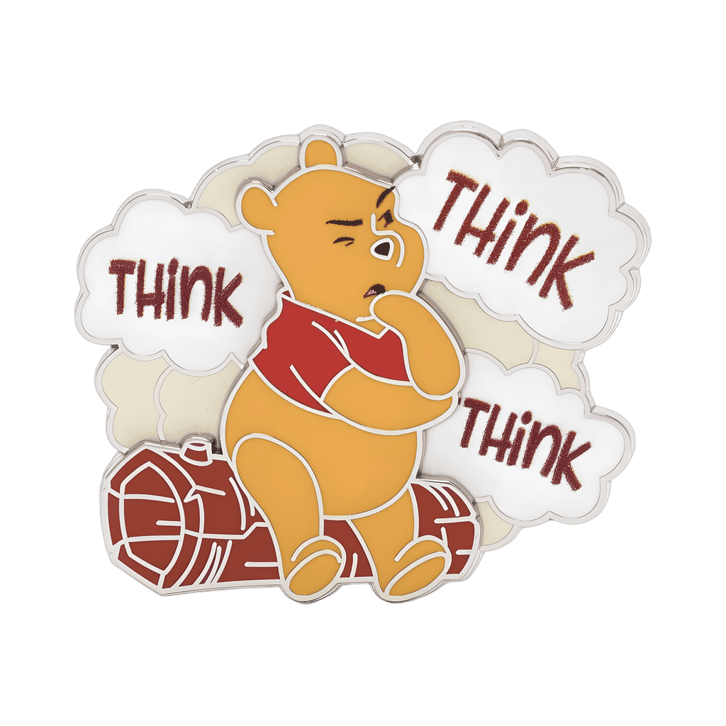 Think Think Think Disney pin